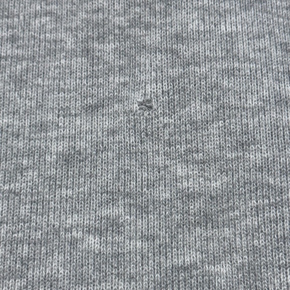 Lands' End Men's Light Gray Quarter Zip-Up Sweater - Picture 9 of 9